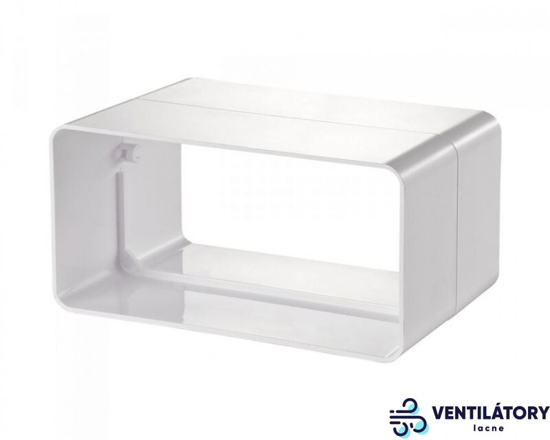 Spojka pre hranaté plastové potrubie 60x204mm s poistným krúžkom – Kód 818