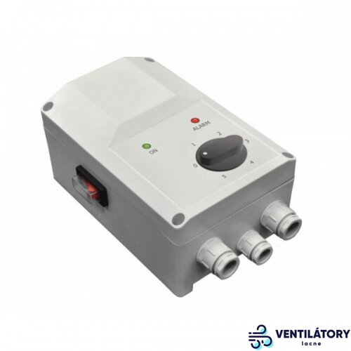 RSA5E-10-T-TRAFO 10A 230V Regulátor Otáčok s Päťstupňovou Krokovou Reguláciou