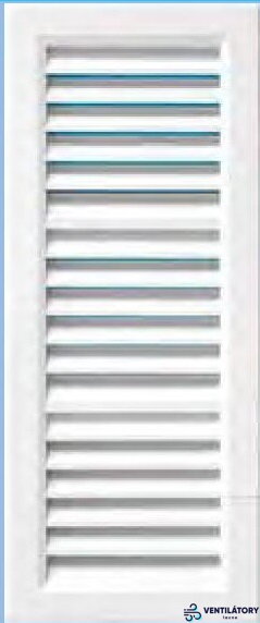 Vetracia Mriežka 100x300mm z ABS Plastu, Pre Otvor 108x308mm, Krycia Plocha 140x340mm Vetracia Mriežka 100x300mm z ABS Plastu, Pre Otvor 108x308mm, Krycia Plocha 140x340mm