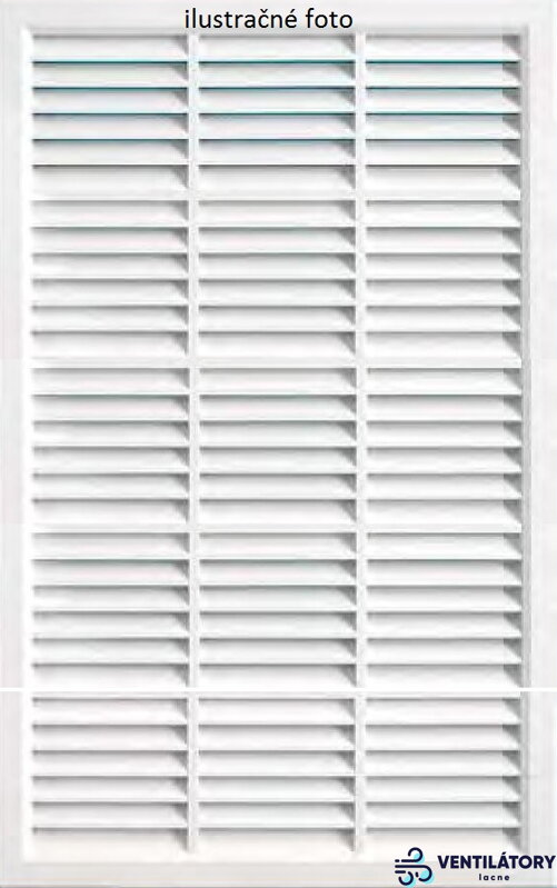 Vetracia mriežka 300x800mm ABS plast bez sieťky pre otvory 308x808mm Vetracia mriežka 300x800mm ABS plast bez sieťky pre otvory 308x808mm
