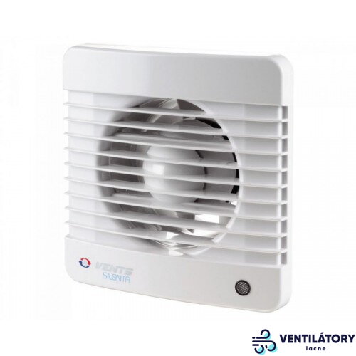 Ventilátor VENTS 150MT Silenta s Časovým Dobehom, Ø150mm, 242m³/h, Tichý Chod, IP34